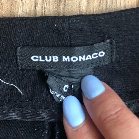 Club Monaco Cropped Trousers - Picture 3 of 3